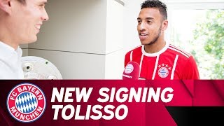 quotI was determined to come herequot  The first interview of new signing Corentin Tolisso [upl. by Mirilla]