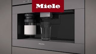 EinbauKaffeevollautomat CVA7000  Profile erstellen I Miele [upl. by Nocaj334]