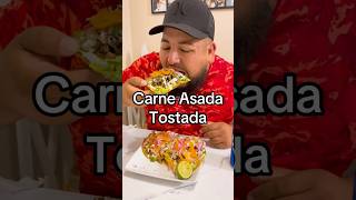 Carne asada tostada explore cooking cena reels shortsvideo shorts cocinaconmigo viralvideo [upl. by Lytsyrk]