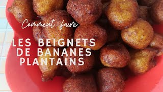 Beignets de bananes plantains [upl. by Rebekah]