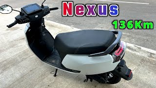 Ampere Nexus ST Electric Scooter Review amp First Ride Impression  Best Electric Scooter Under 1 Lakh [upl. by Ertha369]