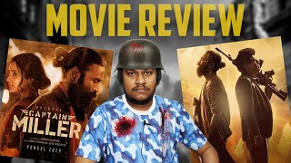 CAPTAIN MILLER  Movie Review🍿 Pongal Winner Dhanush  Shivarajkumar Sundeep  Arun Matheswaran [upl. by Llerrad931]