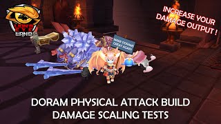 Doram Physical Attack Build Detailed Damage Scaling Tests  Ragnarok Mobile  Eternal Love [upl. by Maite623]