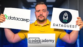 Codecademy vs Datacamp vs Dataquest 2024  Detailed Comparison [upl. by Nerot]