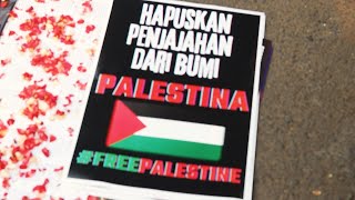 Solidaritas Warga Jakarta INA untuk Kemerdekaan Palestina Oktober 2023  Oktober 2024 [upl. by Idola]