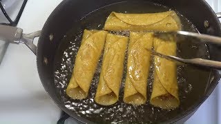 Tacos de pollo o flautas Comida Nicaraguense [upl. by Alimat]