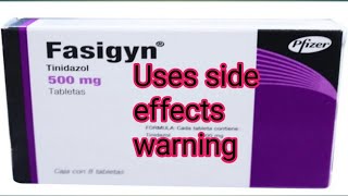 Fasigyn tinidazole tablet uses side effects warning full review urduhindi [upl. by Sej]