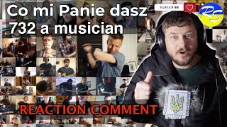 Orkiestra online wdomuzagrane  quotCo mi Panie daszquot arr Adam Sztaba Перша Реакція reaction [upl. by Fayth]