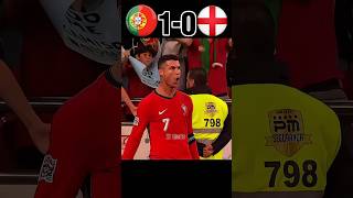 Purtugal vs England Final Euro Cup 🔥 Ronaldo vs Bellingham 🥵 football ronaldo youtube shorts [upl. by Alyose]