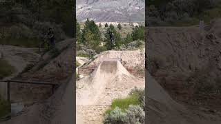 Crazy freeride line  Fistfull of Dollars  Bike Ranch Kamloops [upl. by Karlis29]