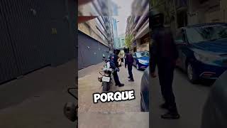 Abuso de poder de la policía motocicleta policia moto españa spain espanoltiktok [upl. by Sulamith]