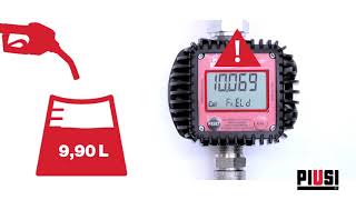 Piusi K400 Fuel Flow Meter  Calibration [upl. by Esya]