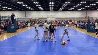 2024 NCISVBC 181 vs Prime Time 18 Blue  match 3  24 Nike Mideast Qualifier Indy [upl. by Hallimaj]