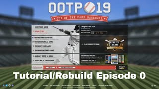 Out of the Park Baseball TutorialRebuild  Episode 0 Choosing a team [upl. by Ardnovahs]