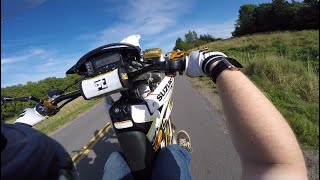 Drz400 with 39t sprocket  fcr39 [upl. by Annahsor503]