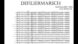 Defiliermarsch  Faust  Noten für Blasorchester  Partitions Orchestre dharmonie [upl. by Atikan347]