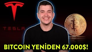 Bitcoin Yeniden 67000❗ Tesladan Korkutan BTC Transferi 🚨 Bitcoin Dominansında Yeni Zirve 🚀 [upl. by Melan]