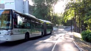 Transdev VyBus STRAV  Petit spot près de larrêt Espérence C123 [upl. by Parlin]