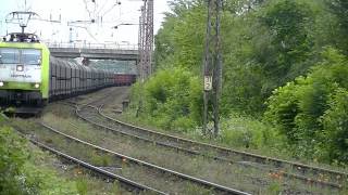 filmen gelsenkirchen mitte doppel bahnübergang in der uechtingerstraße im juni [upl. by Jacobs]