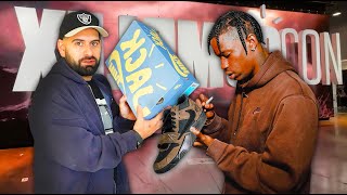 ComplexCon TAKEOVER We Met Travis Scott and He Signed My Sneakers [upl. by Drofniw]