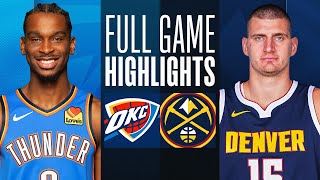 THUNDER at NUGGETS  FULL GAME HIGHLIGHTS  December 29 2023 [upl. by Anitnahs]