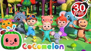 Animal Dance Song and More  CoComelon Animals  Animals for Kids [upl. by Annehsat]