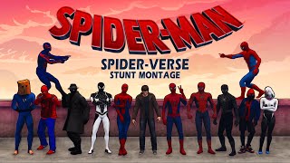 GTA 5  SpiderMan 3  A GTA V SpiderVerse Stunt Montage [upl. by Macguiness780]