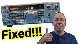 Ham Radio Kenwood TS440 Repair  is it Worth it [upl. by Ylas163]