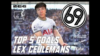 Top 5 goals Lex Ceulemans [upl. by Moll]