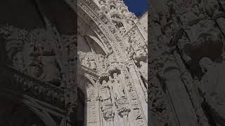 Manueline Archivolt of the South Portal of the Jerónimos Monastery 4K Lisbon [upl. by Amrita580]