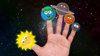 Planets finger family  the planet song  solar system song  science songs for kids  kids music [upl. by Childs84]