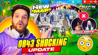 OB43 SHOCKING UPDATE  NEW MAP 20  FREE FIRE INDIA  Garena Free Fire [upl. by Nalyad641]