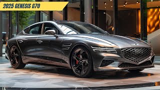 2025 Genesis G70  Classic Sport Sedan Styling [upl. by Naiditch]