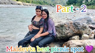 kuch khaas pal doston ke sang 💜❤️💜 ll maldevta ❤️ll best picnic spot 💜llnishagusainvlogs434 [upl. by Kaufman]