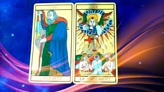 EL ERMITAÑO y TODOS los ARCANOS MAYORESCOMBINACIONES TAROT [upl. by Masha518]