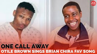 OTILE BROWN FORCED BY BRIAN CHIRA FANS TO SONG HIS FAVOURITE SONG onecallaway [upl. by Cerell]