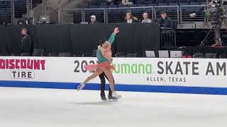 Majorie LaJoieZachary Lagha Skate America 2023 Friday FD Practice [upl. by Andrei]