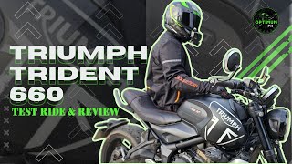 Triumph Trident 660 Review and Test Ride [upl. by Zabrina]