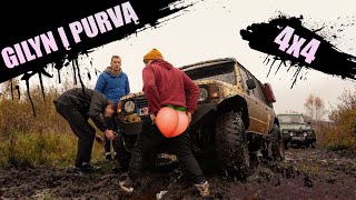 ROLANDAS GILYN Į PURVĄ PAGAVOM HIDRO SMŪGĮ 4X4 [upl. by Lien]