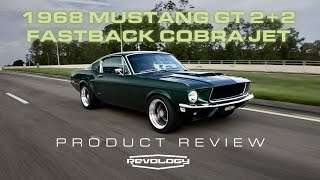 Revology Car Review  1968 Mustang 22 Fastback Cobra Jet in Highland Green Metallic [upl. by Uok]