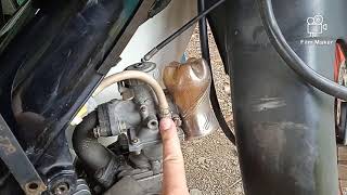 Menukar fuel hose petrol amp Filter petrol Modenas Kriss Brand Yamaha  Part 6 [upl. by Barney]