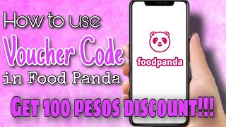 HOW TO USE FOOD VOUCHER CODE IN FOOD PANDA [upl. by Ioj159]