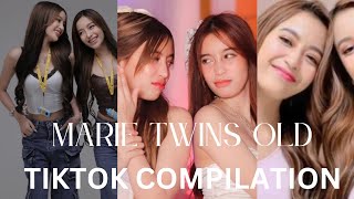 MARIE TWINS OLD TIKTOK COMPILATION SEE TOOK [upl. by Jodi]