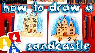 How To Draw A Sandcastle [upl. by Alejo]