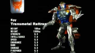 Beast Wars Transmetals  Rattrap 1 [upl. by Fai795]