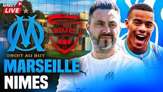 🔵⚪MARSEILLE  NIMES 02  REPRISE Match Amical [upl. by Gildea974]