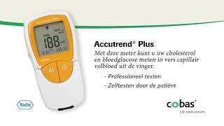 Accutrend glucose teststrips  Instructievideo [upl. by Lilian]