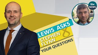 Im not scared of Farage SNPs Stephen Flynn answers your questions [upl. by Oniluap]