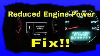 How to fix Reduced Engine Power and Service Traction Control on GM Chevy Pontiac Buick [upl. by Suedama]