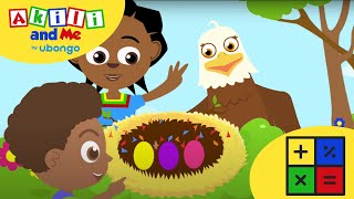 Learn Maths With Akili  Numbers and Counting For Kids  Educational Videos For Children [upl. by Ayimat]